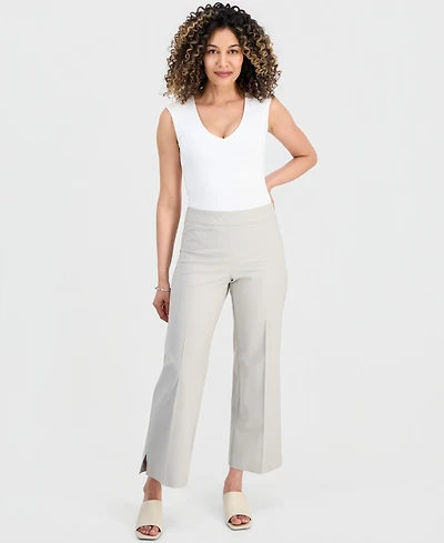 Jm Collection Petite Pull-On Wide-Leg Pants, Macy's Exclusive
