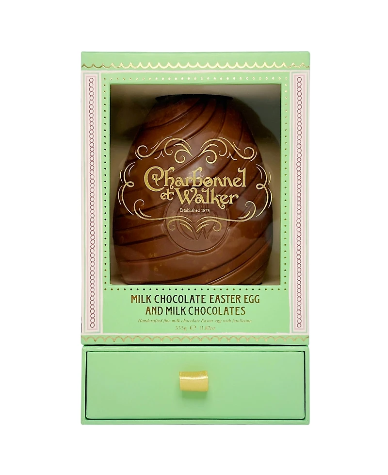Charbonnel et Walker Easter Milk Chocolate Egg with Milk Chocolate Truffles, 10-Pc.