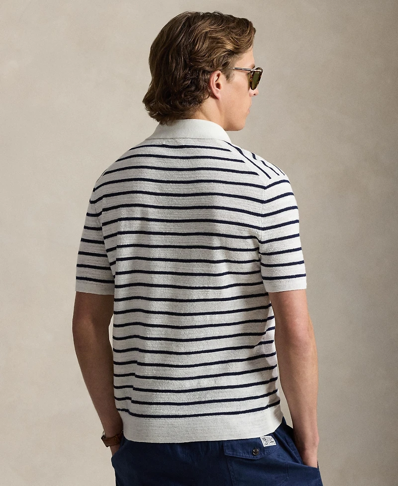 Polo Ralph Lauren Men's Short-Sleeve Collar Sweater
