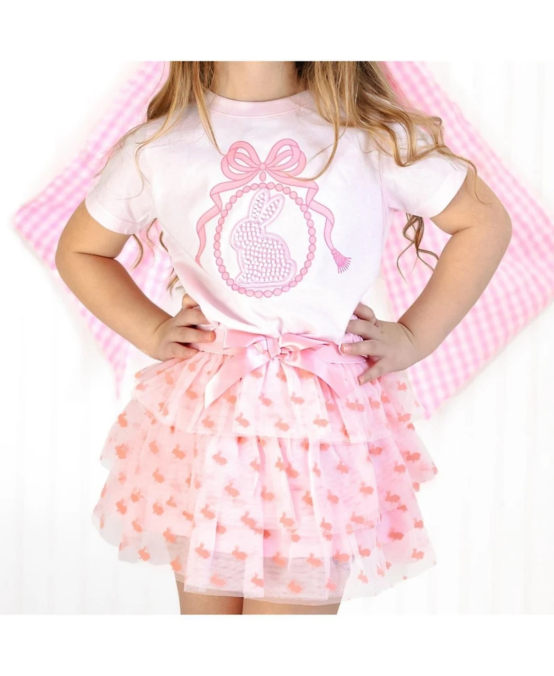 Sweet Wink Big Girls Honey Bunny Easter Tiered Tutu