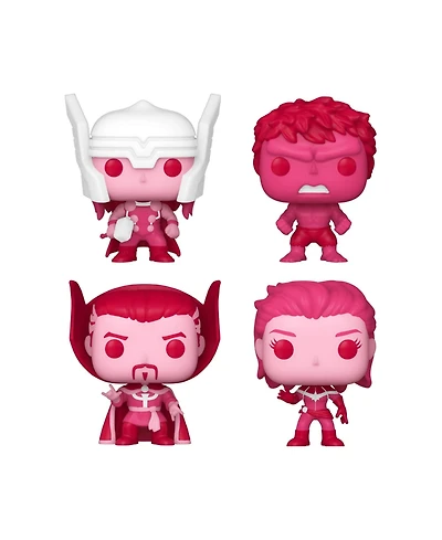 Funko Marvel Pocket Pop Valentines 4 Piece Box Set