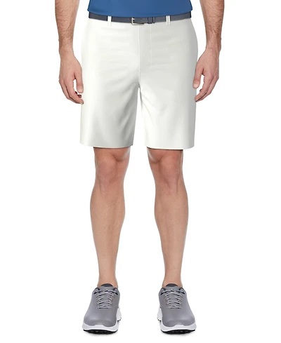 Pga Tour Men's Moisture Wicking Active Waistband 9" Golf Shorts