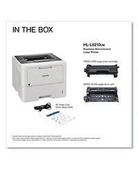 Brother HLL6210DW Business Monochrome Laser Printer