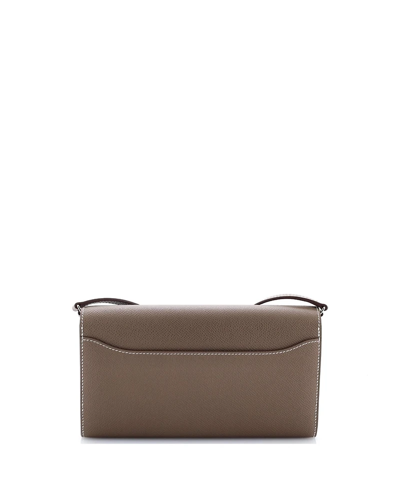 Pre-Owned HERMES Constance To Go Wallet Epsom