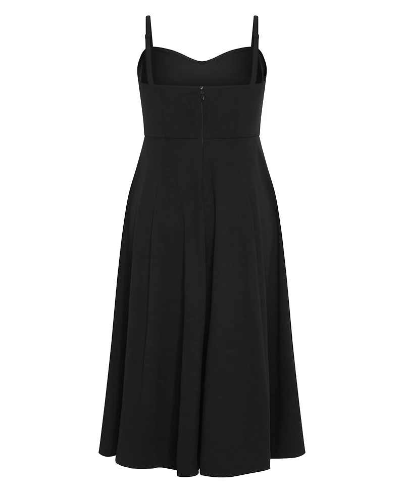 City Chic Women's Sweet Flare Dress