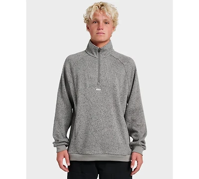 Quiksilver Men's Keller Half-Zip Mock Sweatshirt