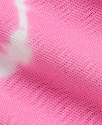 Polo Ralph Lauren Baby Girls' Tie-Dye Stretch Mesh Shirt and Shorts, 2-Piece Set