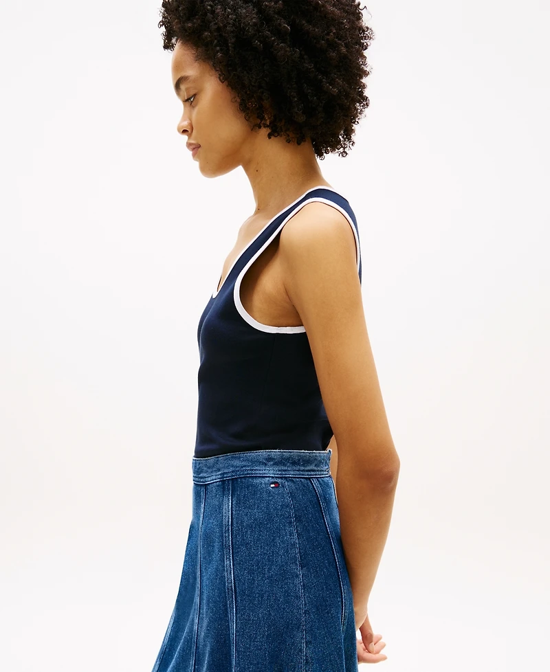 Tommy Hilfiger Women's Ray Flared Midi Skirt