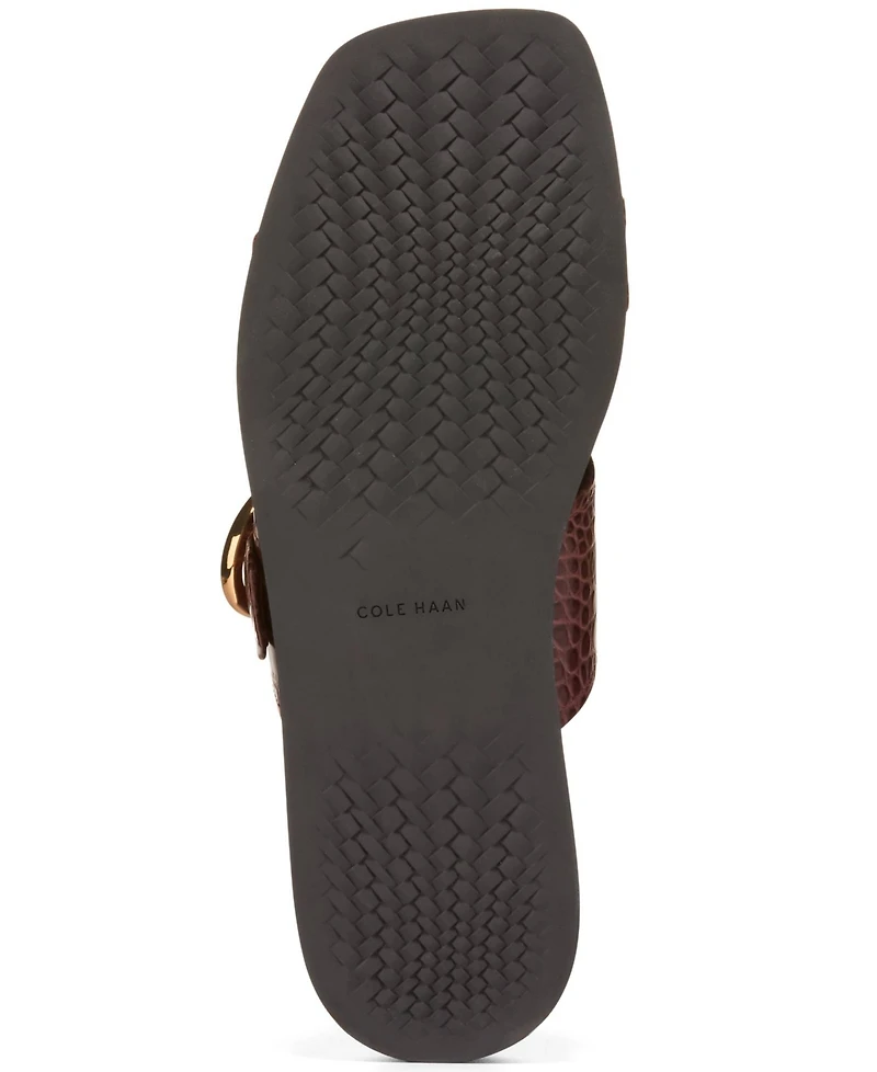 Cole Haan Women's Oaklynn Double Band Slip-On Footbed Sandals