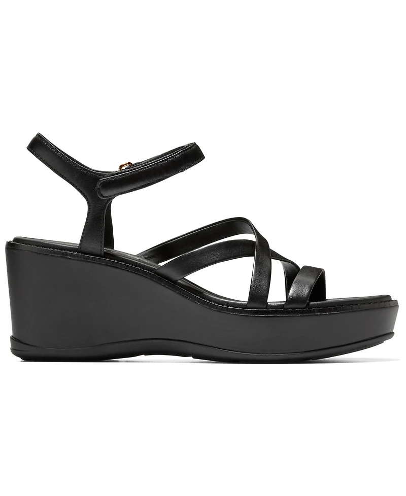 Cole Haan Women's Grand Ambition Azzura Strappy Wedge Sandals