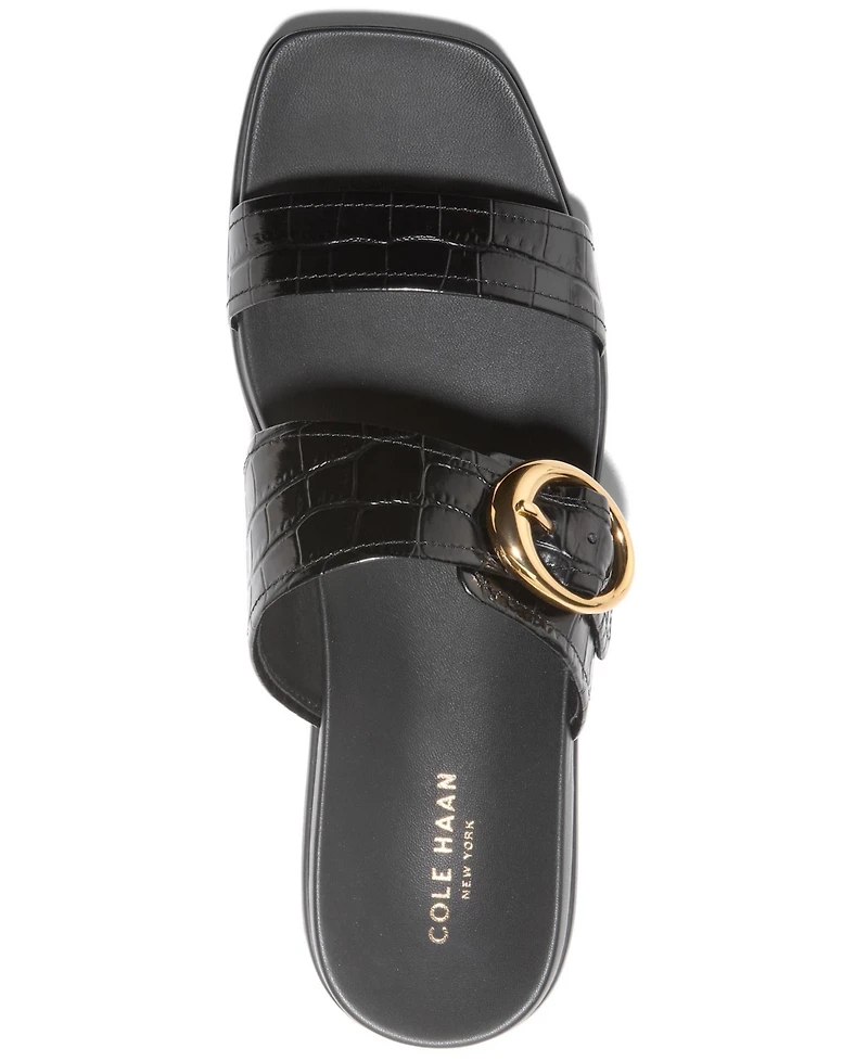 Cole Haan Women's Oaklynn Double Band Slip-On Footbed Sandals