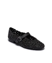 Bernardo Footwear Women's Borden Raffia Ballet Flat