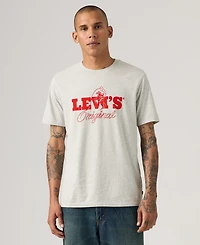 Levi's Men's Graphic Logo Detail Crewneck T-Shirt