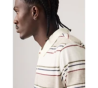 Levi's Men's Merritt Striped Collared Polo Shirt
