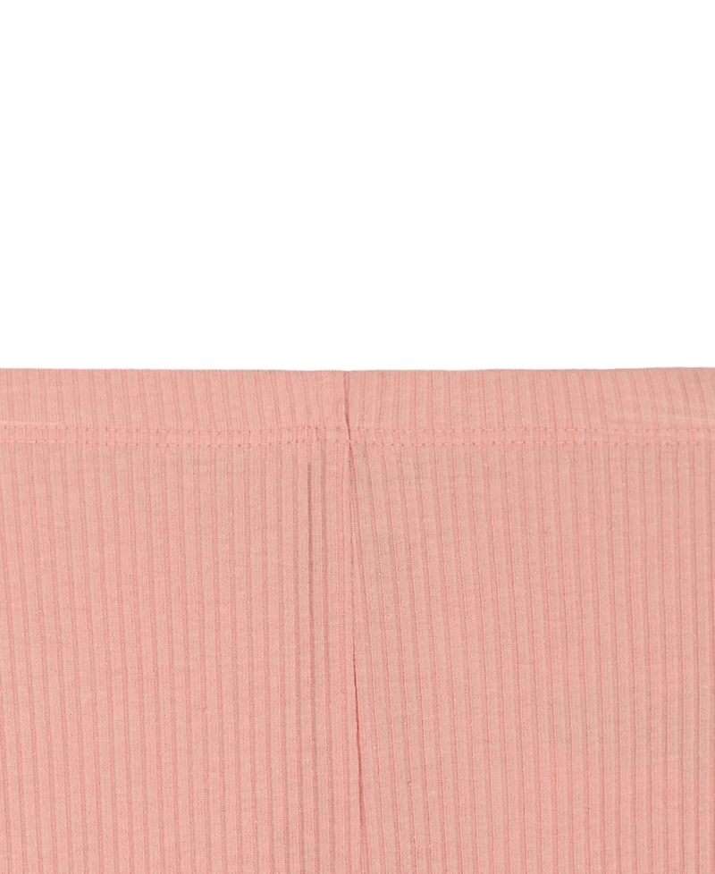 Calvin Klein Girls' Toddler 2T-4T Floral Gauze Tunic and Capri Leggings, 2-Piece Set