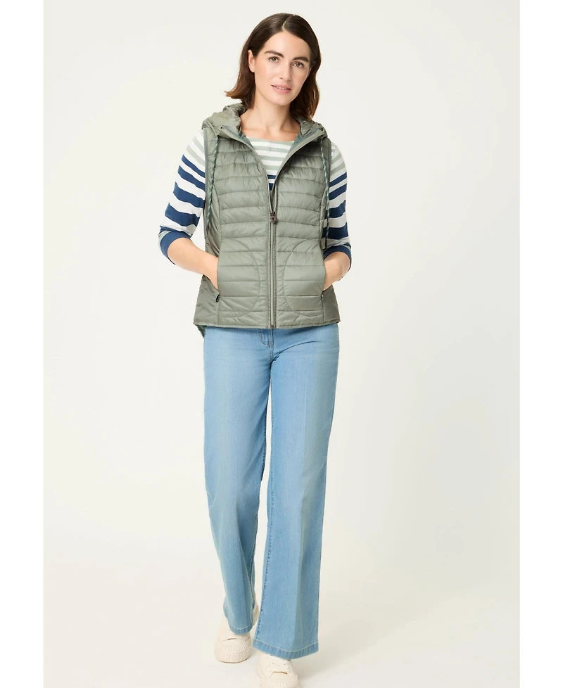 Olsen Women's Quilted Sporty Lightweight Vest