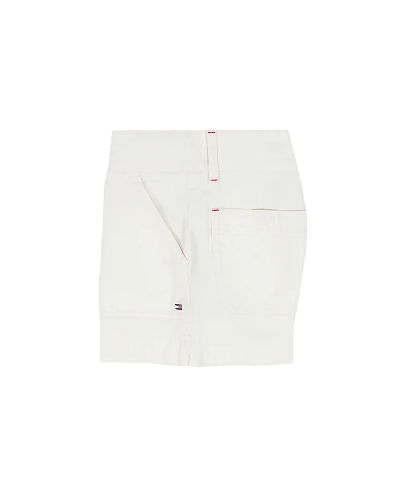 Tommy Hilfiger Girls' 7-16 Patch Pocket Twill Shorts