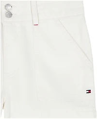 Tommy Hilfiger Girls' 7-16 Patch Pocket Twill Shorts