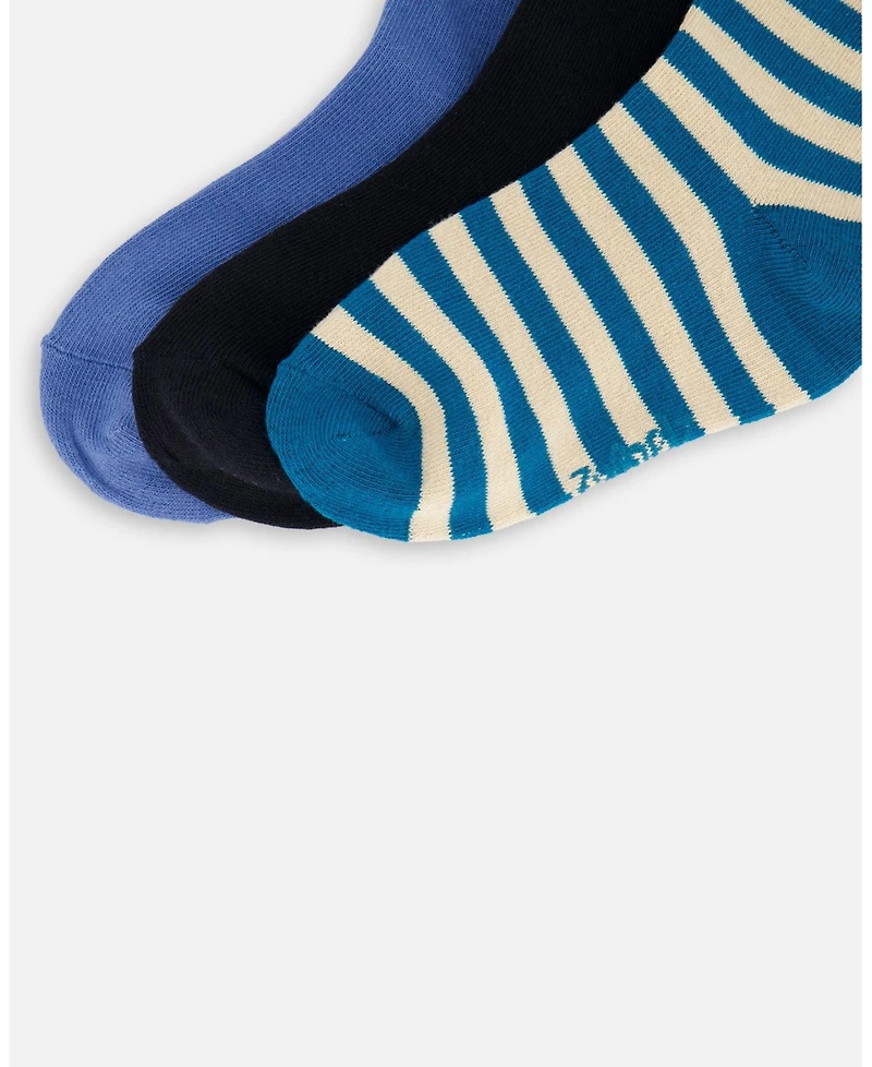 Deux par Boys Socks (3 Pairs) Set