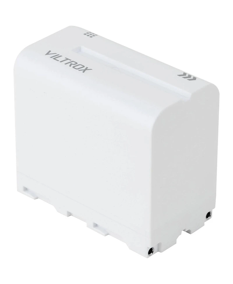 Viltrox L-Series Np-F970 48.84Wh 7.4V 6600mAh Lithium-Ion Battery, White