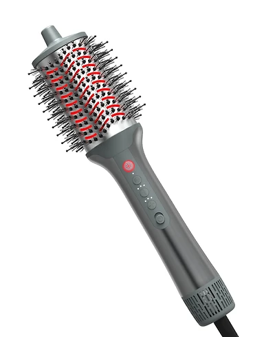 Tzumi Red Light 5-in-1 Dryer Brush and Heat Comb