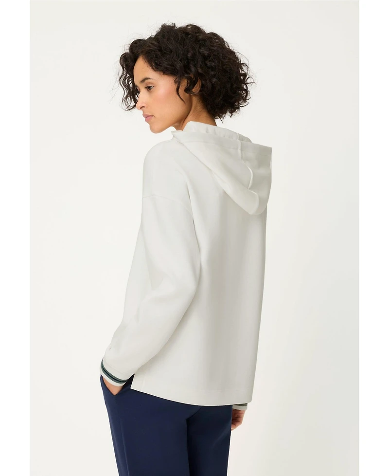 Olsen Women's Scuba Knit Jersey Top