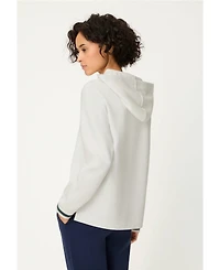 Olsen Women's Scuba Knit Jersey Top