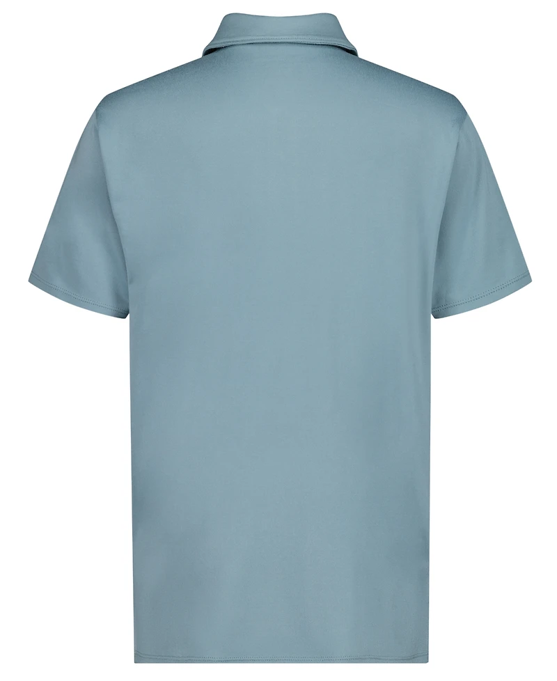 Calvin Klein Boys' 8-20 Short-Sleeve Tech Polo Shirt