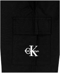 Calvin Klein Boys' 8-20 Tech Cargo Pull-On Shorts