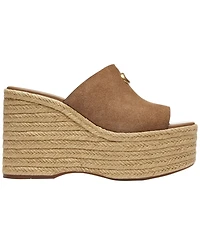 Coach Women's Wedge Espadrilles Slip-On Sandals