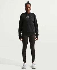 Nike Pro Women's Dri-fit French Terry Pull-On Hoodie