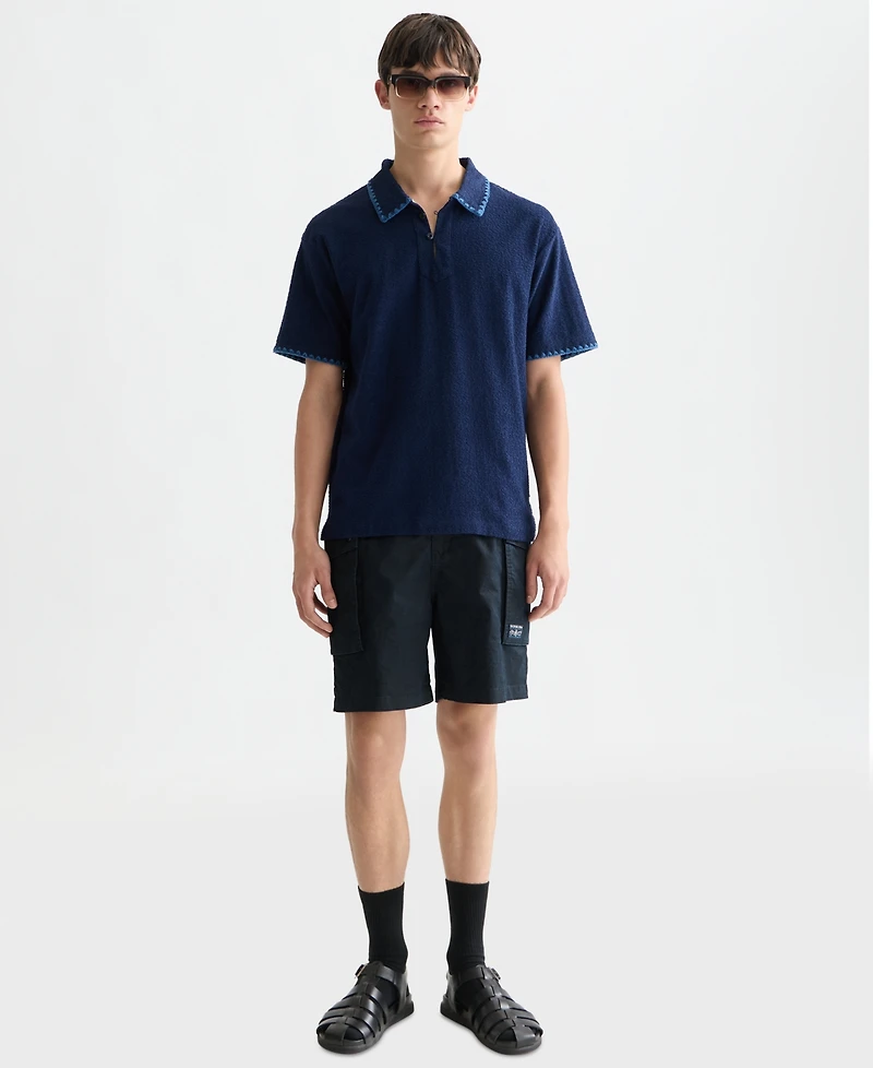 Scotch & Soda Men's Point Collar Polo Shirt