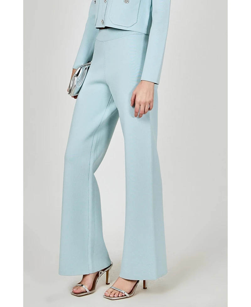 endless rose Women's Relax Fit Knit Pants