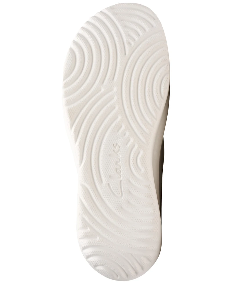 Clarks Women's Cloudsteppers Solevana Jane Round Toe Flats