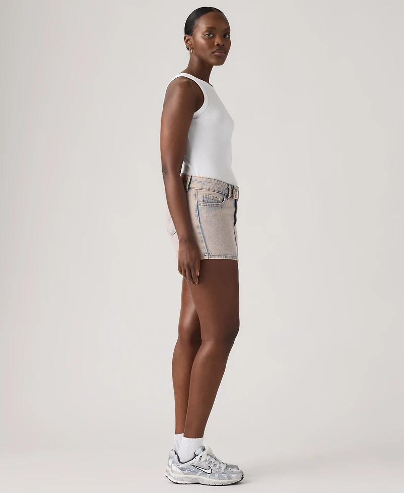 Levi's Women's Slim-Fit Superlow Mini Skirt