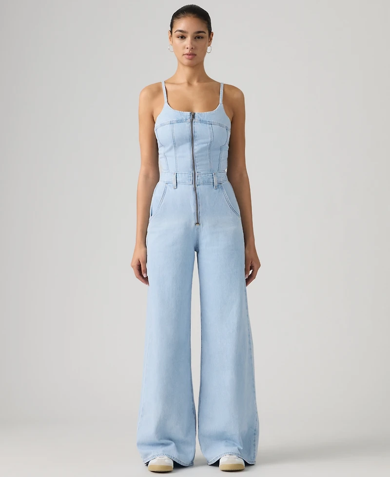 Levi's Women's Bustier Scoop Neck Jumpsuit