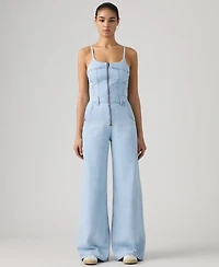 Levi's Women's Bustier Scoop Neck Jumpsuit