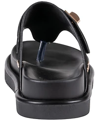 Gc Shoes Women's Cailan Hardware Footbed Flats Sandals