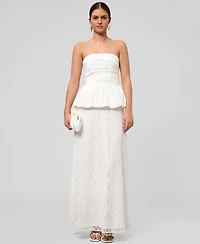 Rachel Roy Women's Odette Strapless Maxi Dress