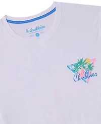 Chubbies Men's The Tacking Toward Sun Crewneck Swim T-Shirt