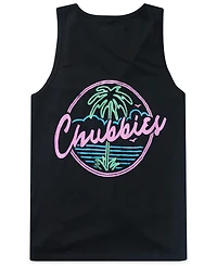 Chubbies Men's The Night Never Sleeps Regular-Fit Graphic Tank Top