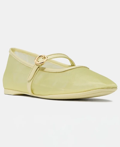 kate spade new york Women's Halo Mary Jane Round Toe Flats