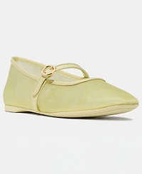 kate spade new york Women's Halo Mary Jane Round Toe Flats