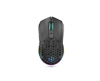 Risokeys Dual-Mode Wireless Gaming Mouse, 2.4G + Bluetooth 5.1, 6 Adjustable Dpi 800-4800, Rgb Backlit