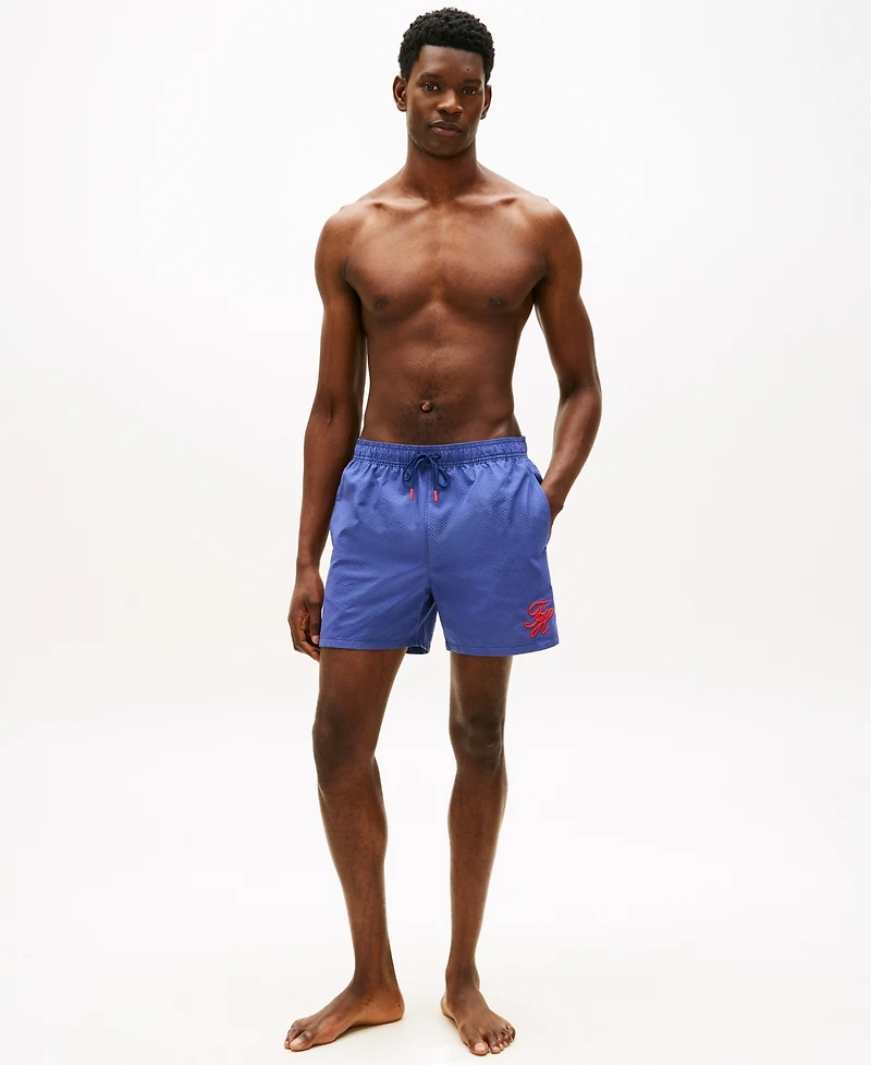 Tommy Hilfiger Medium Drawstring Tonal Ithica 5" Swim Trunks