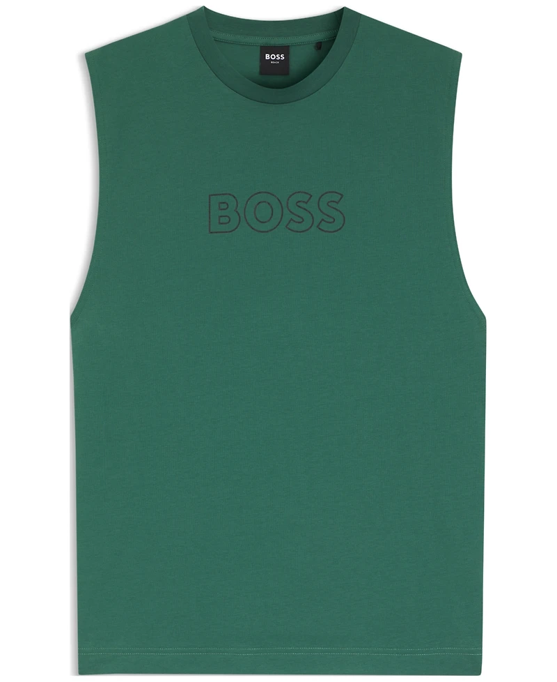 Hugo Boss Men's Logo Muscle Tank Top
