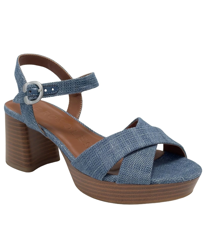 Aerosoles Women's Charlye Open Toe Platform Sandals