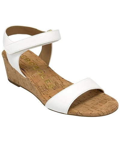 Aerosoles Women's Wel Open Toe Wedge Sandals