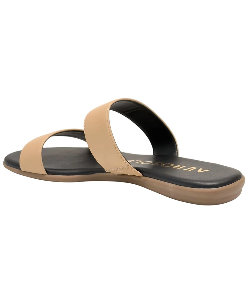 Aerosoles Women's Concetta Slip-On Flat Sandals