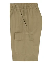 Kids Headquarters Boys' 2T-5 Short-Sleeve Palm Print Textured Shirt & Cargo Shorts, 2-Piece Set